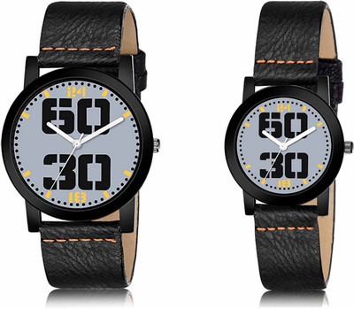 Burst LR47-LR251 Analog Watch  - For Couple