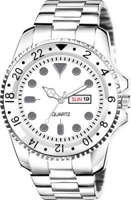 Scepter Silver Day-Date Function Casual Analog Watch For Men Analog Watch  - For Men
