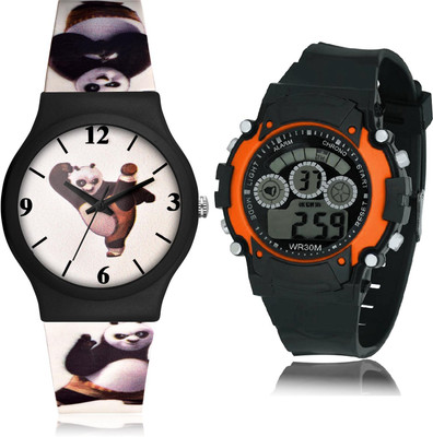 TIMOXIDE CM727-B4 Analog-Digital Watch  - For Boys