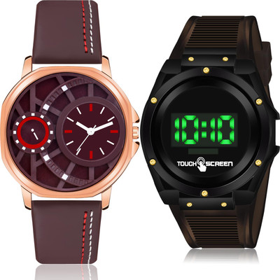 TIMETRANSELEVATE BM48-DG96 Analog-Digital Watch  - For Men