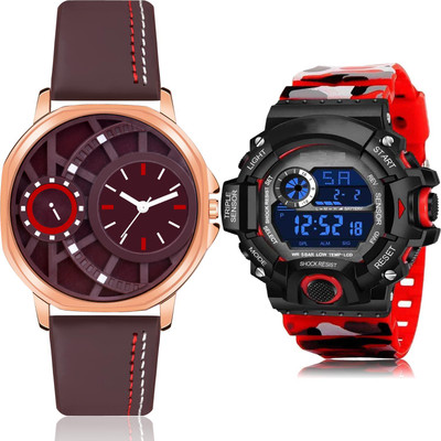 TIMETRANSELEVATE BM48-BC21 Analog-Digital Watch  - For Men