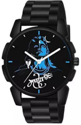 Miss Perfect New All Black Mahadev Watch for men Analog Watch  - For Men
