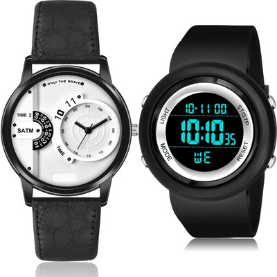 TIMOXIDE BM36-DG58 Analog-Digital Watch  - For Men