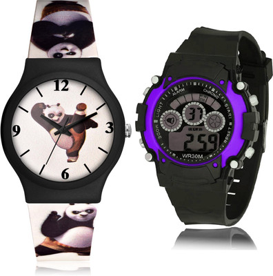 TIMETRANSELEVATE CM727-B133 Analog-Digital Watch  - For Boys