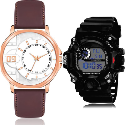 TIMETRANSELEVATE BM40-BC24 Analog-Digital Watch  - For Men