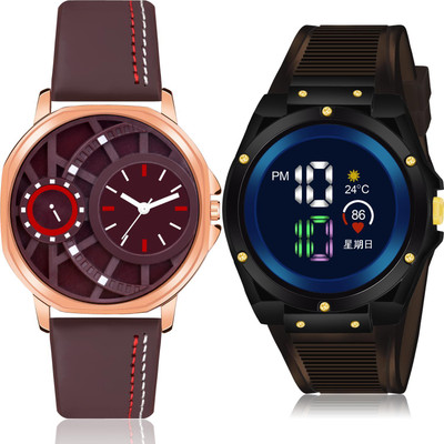 TIMOXIDE BM48-DG94 Analog-Digital Watch  - For Men