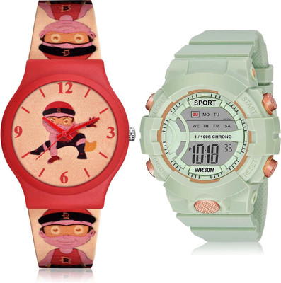 TIMOXIDE CM720-DG35 Analog-Digital Watch  - For Boys