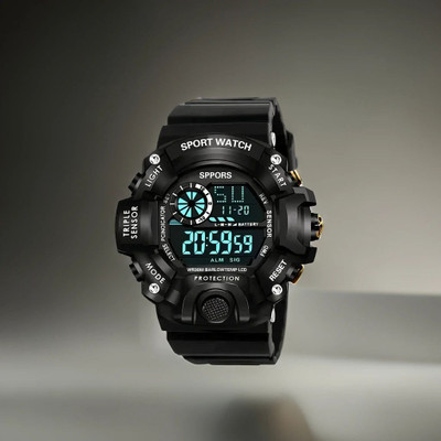 HISHOPRI Multifunctional Unisex Watch For Kids & Adults Digital Watch  - For Men & Women