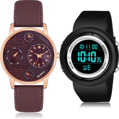 TIMOXIDE BM29-DG58 Analog-Digital Watch  - For Men