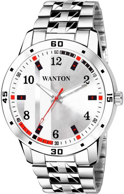 stainless steel chain shiny silver attractive and stylish dial with attractive design Analog Watch - For Men
