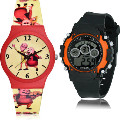 TIMOXIDE CM725-B4 Analog-Digital Watch  - For Boys