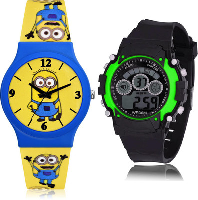 DMAGNATON CM701-B3 Analog-Digital Watch  - For Boys