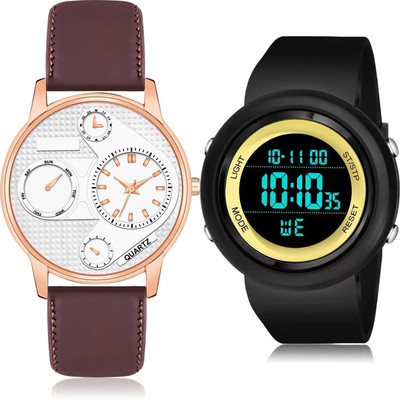 TIMOXIDE BM28-DG57 Analog-Digital Watch  - For Men