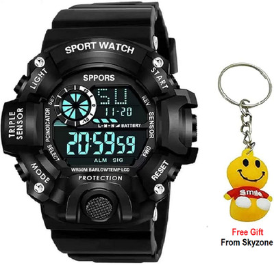 Water Resistant Date & Days Display Digital Watch - For Men