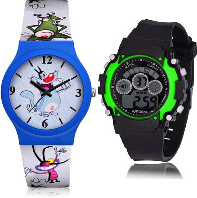 TIMOXIDE CM731-B3 Analog-Digital Watch  - For Boys