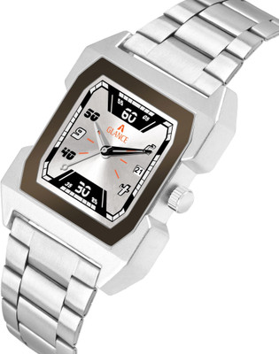 Aglance AG1574SM01 SILVER DIAL DATE ON 3 FUNCTIONING & ADJUSTABLE SS CHAIN Classic AG1574SM01 Silver Dial Date On 3 Functioning & Adjustable Ss Chain Analog Watch  - For Men & Women