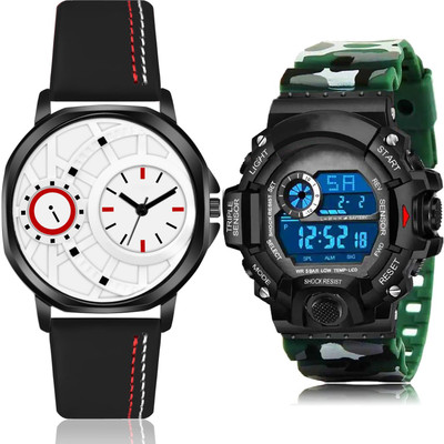 TIMETRANSELEVATE BM43-BC20 Analog-Digital Watch  - For Men