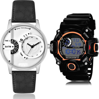 TIMETRANSELEVATE BM38-BC27 Analog-Digital Watch  - For Men