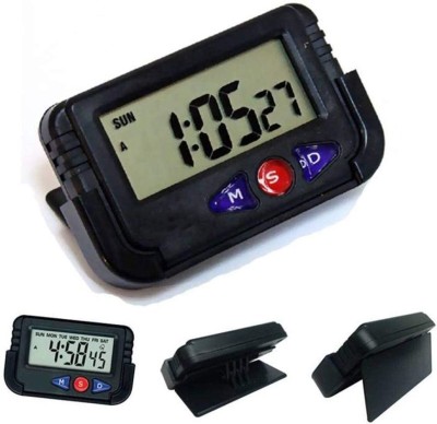 TAKSUN Digital Black Clock