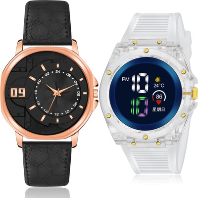 TIMOXIDE BM39-DG95 Analog-Digital Watch  - For Men