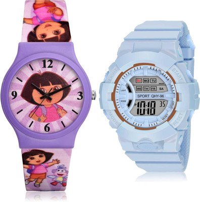 DMAGNATON CM719-DG34 Analog-Digital Watch  - For Girls