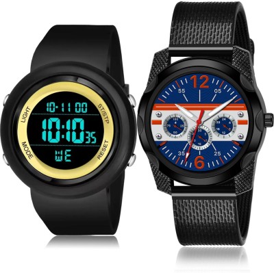 NEUTRON DG57-(18-S-10) Analog-Digital Watch  - For Men