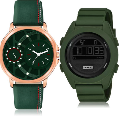 TIMOXIDE BM49-DG83 Analog-Digital Watch  - For Men