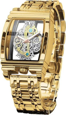 LEATHERTONE SKELETON GLOWME INDIA analog mens watch Analog Watch  - For Men