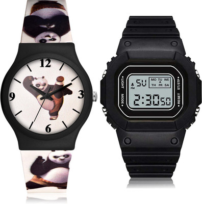 TIMOXIDE CM727-DG28 Analog-Digital Watch  - For Boys