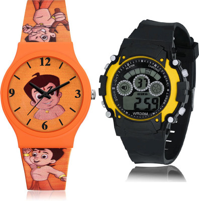 DMAGNATON CM733-B6 Analog-Digital Watch  - For Boys