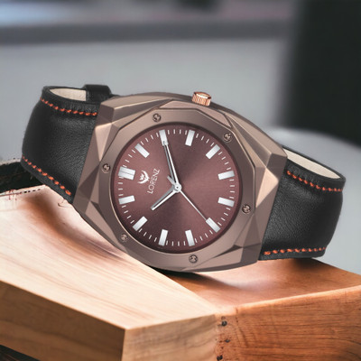 LORENZ MK-4022R Lorenz Fashion Stainless Steel Case | Elite Collection Brown Analog Watch  - For Men