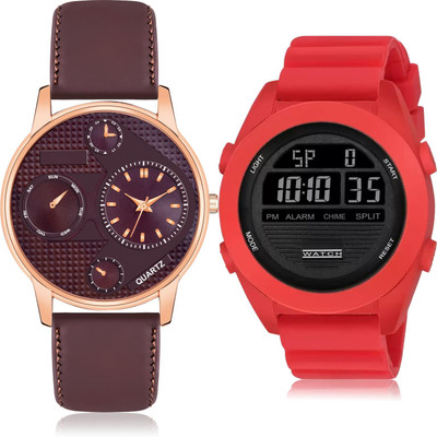 TIMOXIDE BM29-DG84 Analog-Digital Watch  - For Men