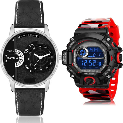 TIMENTER BM37-BC21 Analog-Digital Watch  - For Men