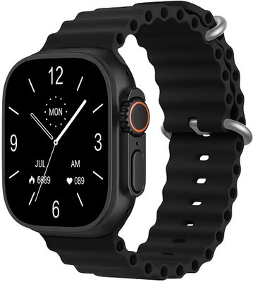 Dvsangold T 800 ultra smart watch-56tye Smartwatch(black_ghjtd Strap, free)