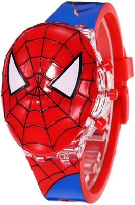 Krishan kripa Face Cover Multicolor 3D Led Digital Light Kid Watch Digital Watch  - For Boys