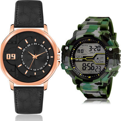 TIMOXIDE BM39-BC17 Analog-Digital Watch  - For Men