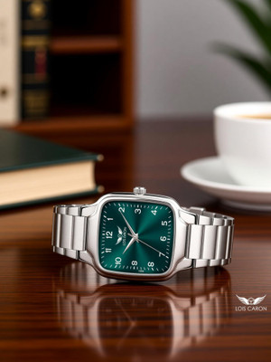 LOIS CARON Elegant Series Square Analog Quartz For Men/Boys Wrist watch Analog Watch Analog Watch - For Men