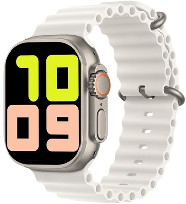 Yash Enterprises T800 Ultra Smart Watch 1.9” (48 mm) Display Bluetooth Calling HD Smart Watch Smartwatch(White Strap, Free Size)