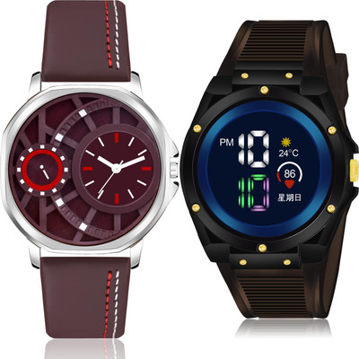 TIMOXIDE BM46-DG94 Analog-Digital Watch  - For Men