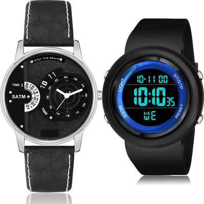 DMAGNATON BM37-DG55 Analog-Digital Watch  - For Men