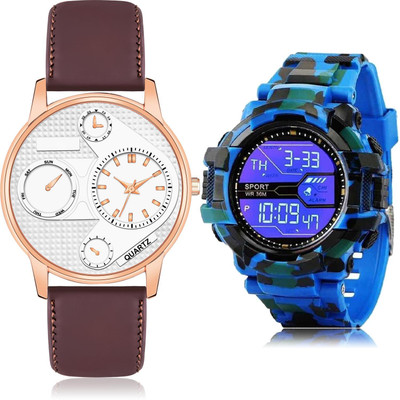 TIMOXIDE BM28-BC16 Analog-Digital Watch  - For Men