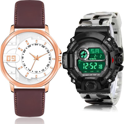 TIMETRANSELEVATE BM40-BC23 Analog-Digital Watch  - For Men