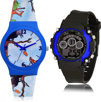 TIMOXIDE CM703-B2 Analog-Digital Watch  - For Boys