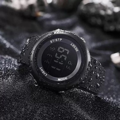 HALA HL-1260 6 Months Warranty Wrist Watch Sport Watch with Black strap & Water Resist Digital Watch  - For Men