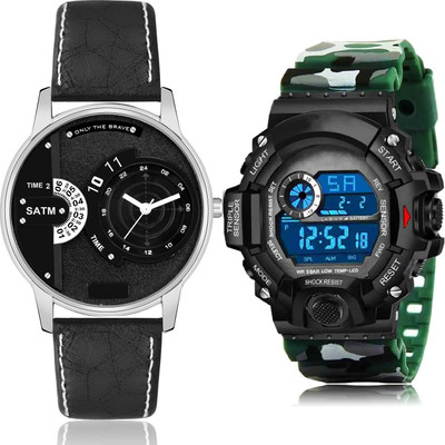 TIMOXIDE BM37-BC20 Analog-Digital Watch  - For Men