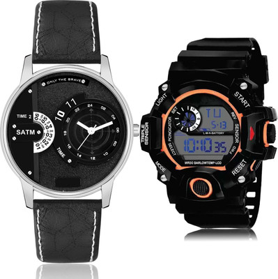 TIMOXIDE BM37-BC27 Analog-Digital Watch  - For Men