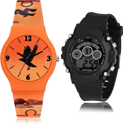 TIMETRANSELEVATE CM710-B1 Analog-Digital Watch  - For Boys