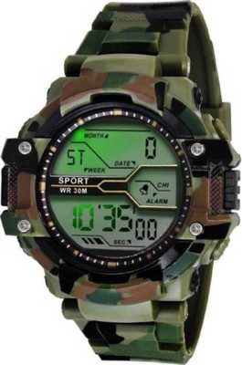 house of common ARMY-C Latest Premium Fashion PUB-G Digital Watch  - For Boys & Girls
