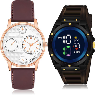 TIMETRANSELEVATE BM28-DG94 Analog-Digital Watch  - For Men