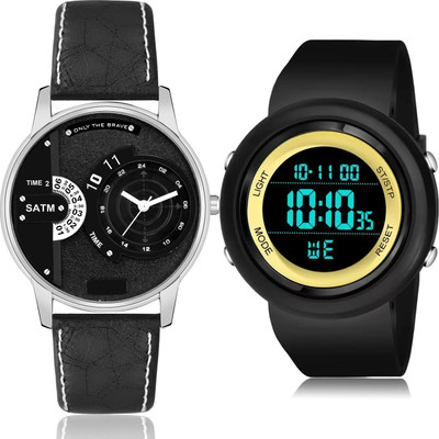 TIMOXIDE BM37-DG57 Analog-Digital Watch  - For Men